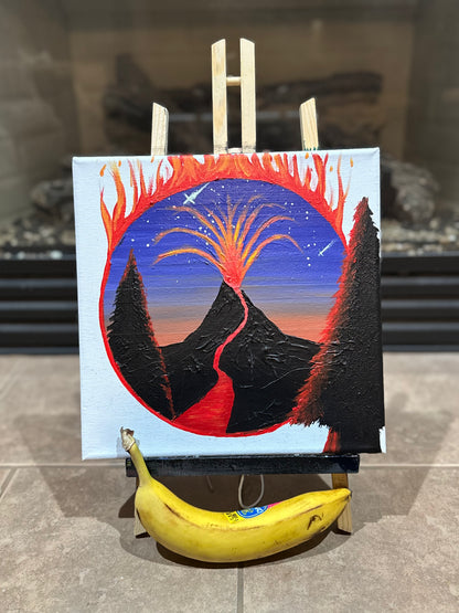 Fluorescent Ring of Fire