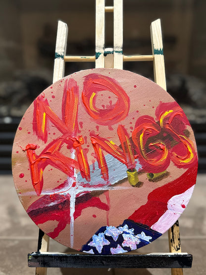 Fluorescent NO KINGS