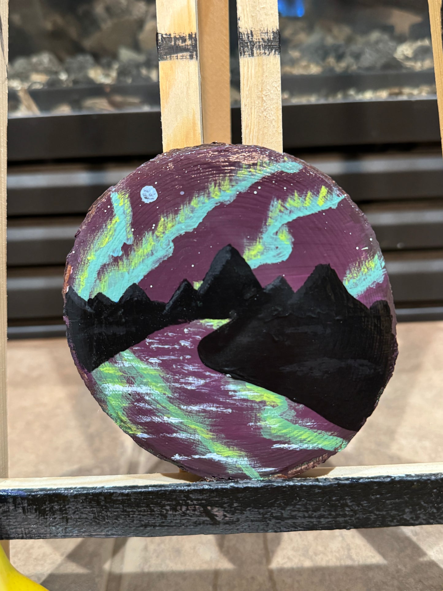 Mountain Aurora Medallion